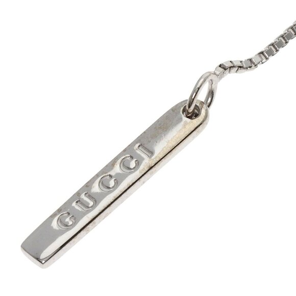 GUCCI 18k White Gold Necklace - Picture 5 of 6